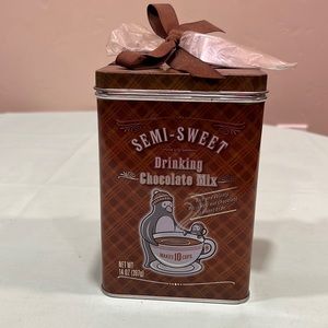 Hinged Hot Cocoa Tin